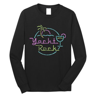 Faded Cocktail Hour Yacht Rock Long Sleeve Shirt