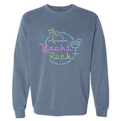 Faded Cocktail Hour Yacht Rock Garment-Dyed Sweatshirt