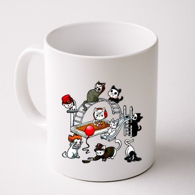 Funny Cat Horror Cute For Cat Kitty Lovers Happy Halloween Mug