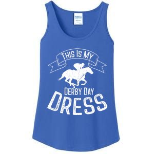 Funny Classic Horse Kentucky This Is My Derby Day Dress Meaningful Gift Ladies Essential Tank