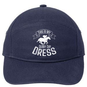 Funny Classic Horse Kentucky This Is My Derby Day Dress Meaningful Gift 7-Panel Snapback Hat