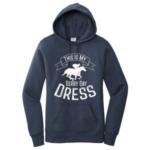 Funny Classic Horse Kentucky This Is My Derby Day Dress Meaningful Gift Women's Pullover Hoodie