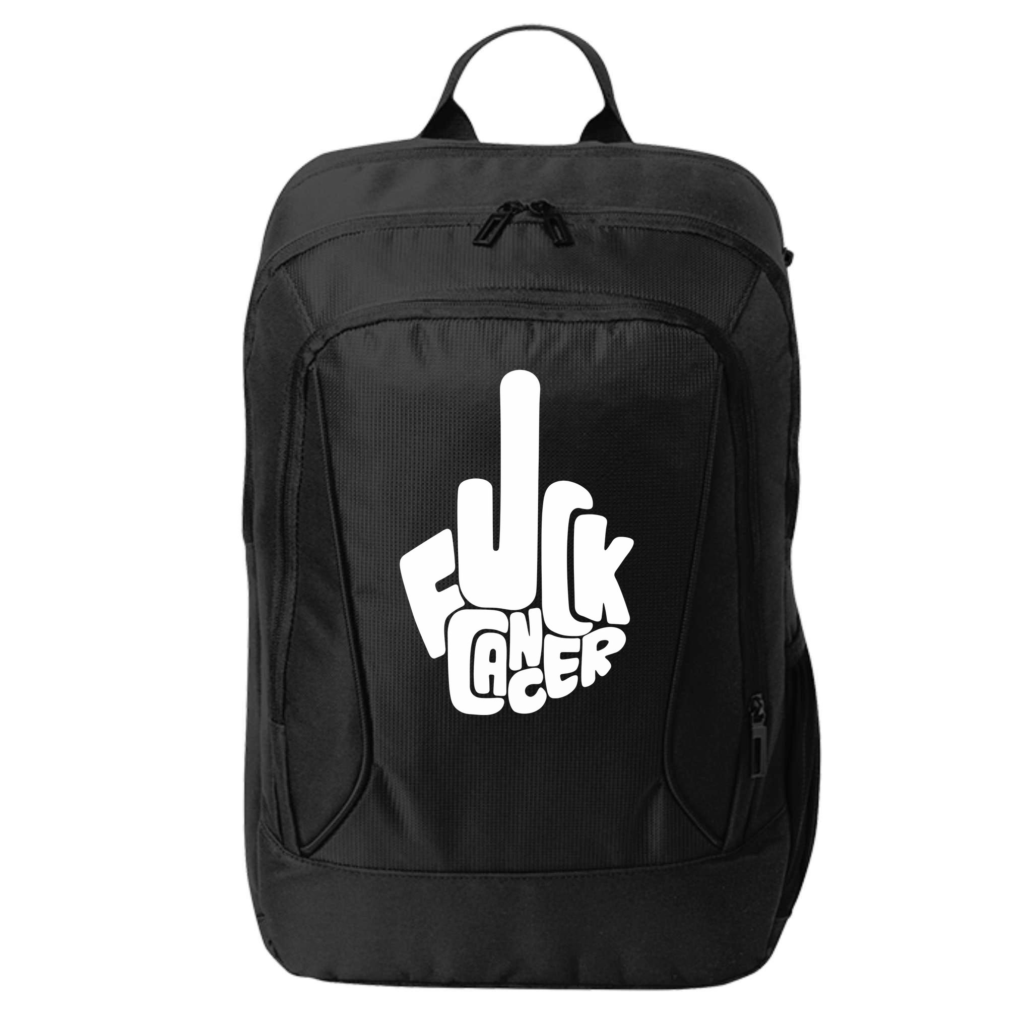 Fuck Cancer Handsign City Backpack