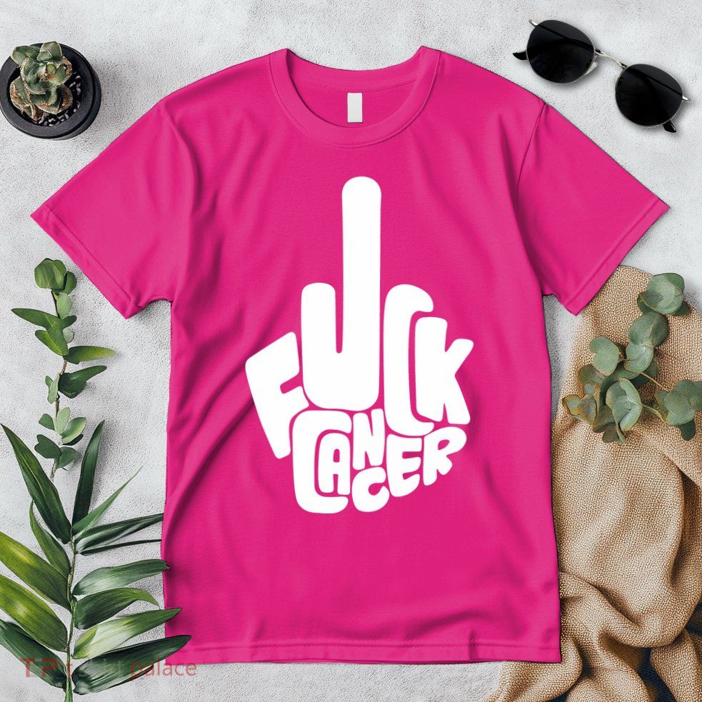 Fuck Cancer Handsign Premium T-Shirt