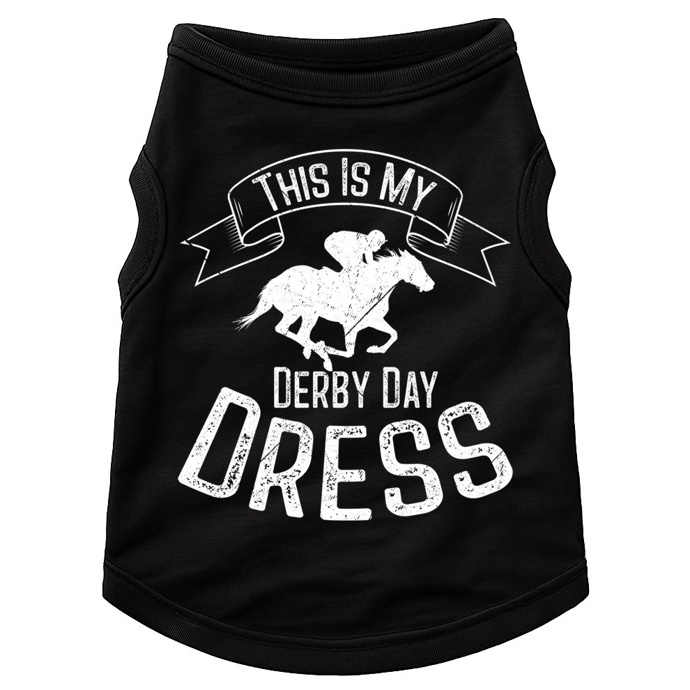 Funny Classic Horse Kentucky This Is My Derby Day Dress Gift Doggie Tank