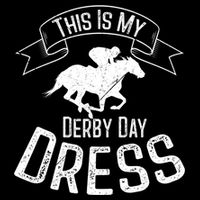 Funny Classic Horse Kentucky This Is My Derby Day Dress Gift Toddler Fine Jersey T-Shirt