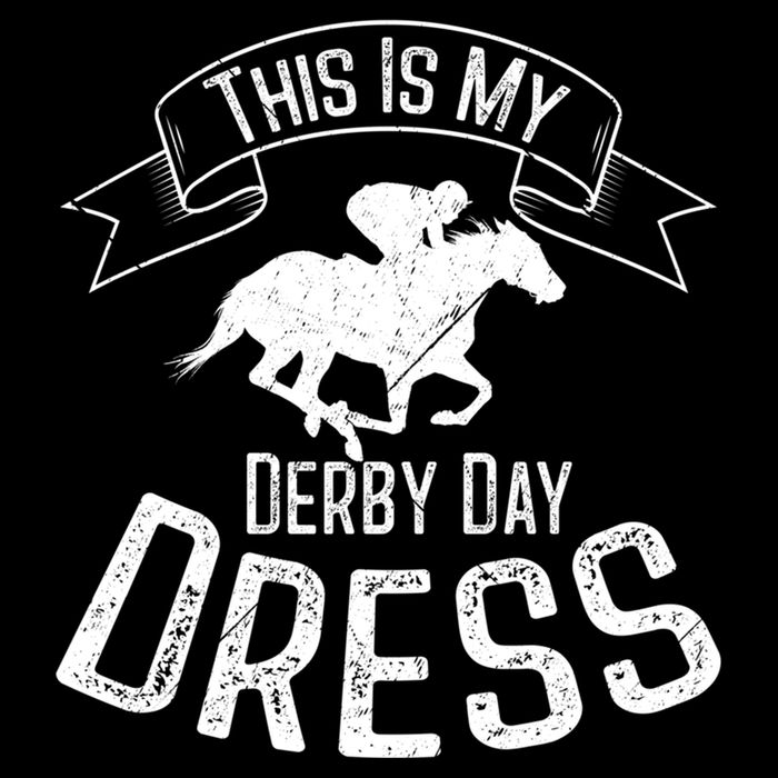 Funny Classic Horse Kentucky This Is My Derby Day Dress Gift Toddler Fine Jersey T-Shirt