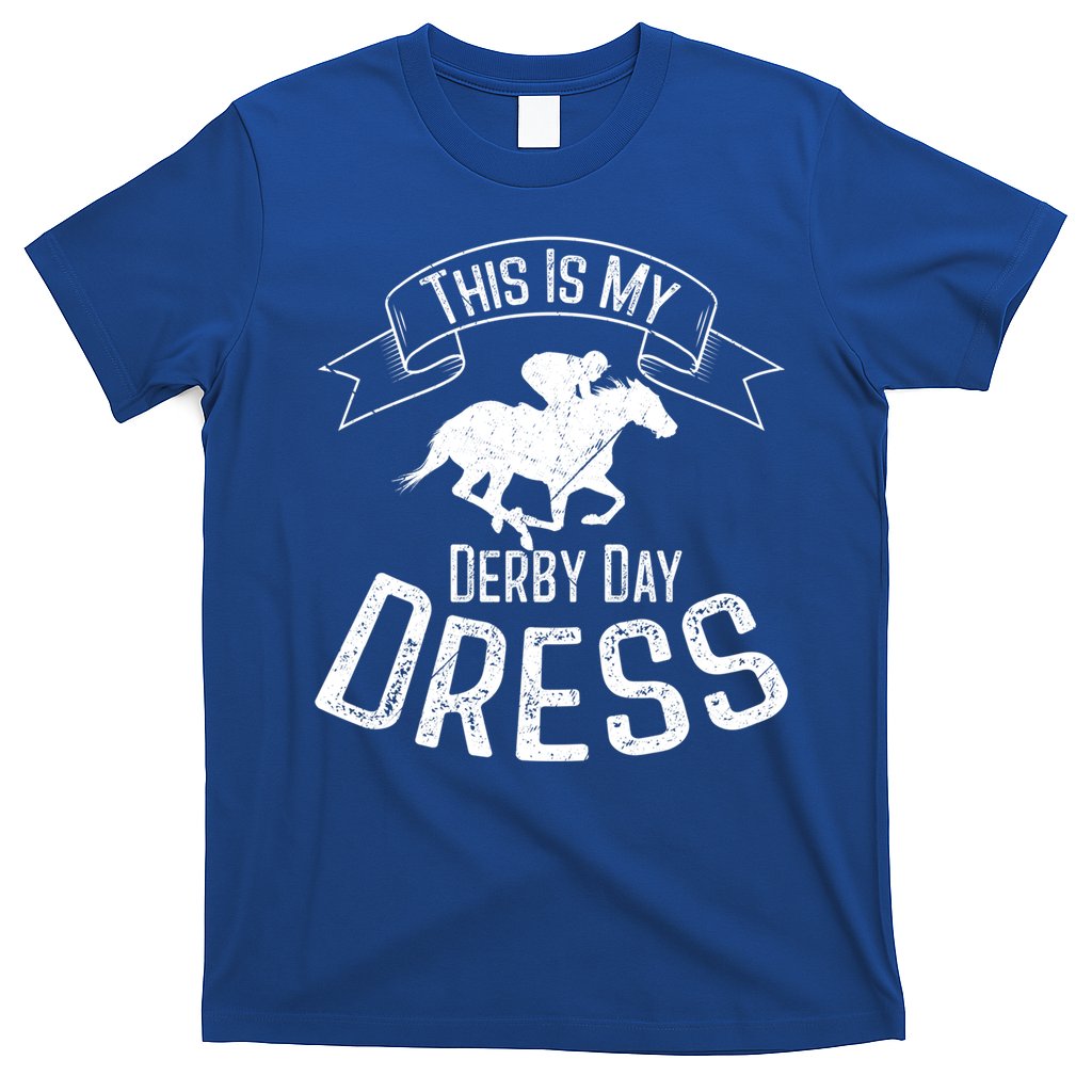 Funny Classic Horse Kentucky This Is My Derby Day Dress Gift T-Shirt
