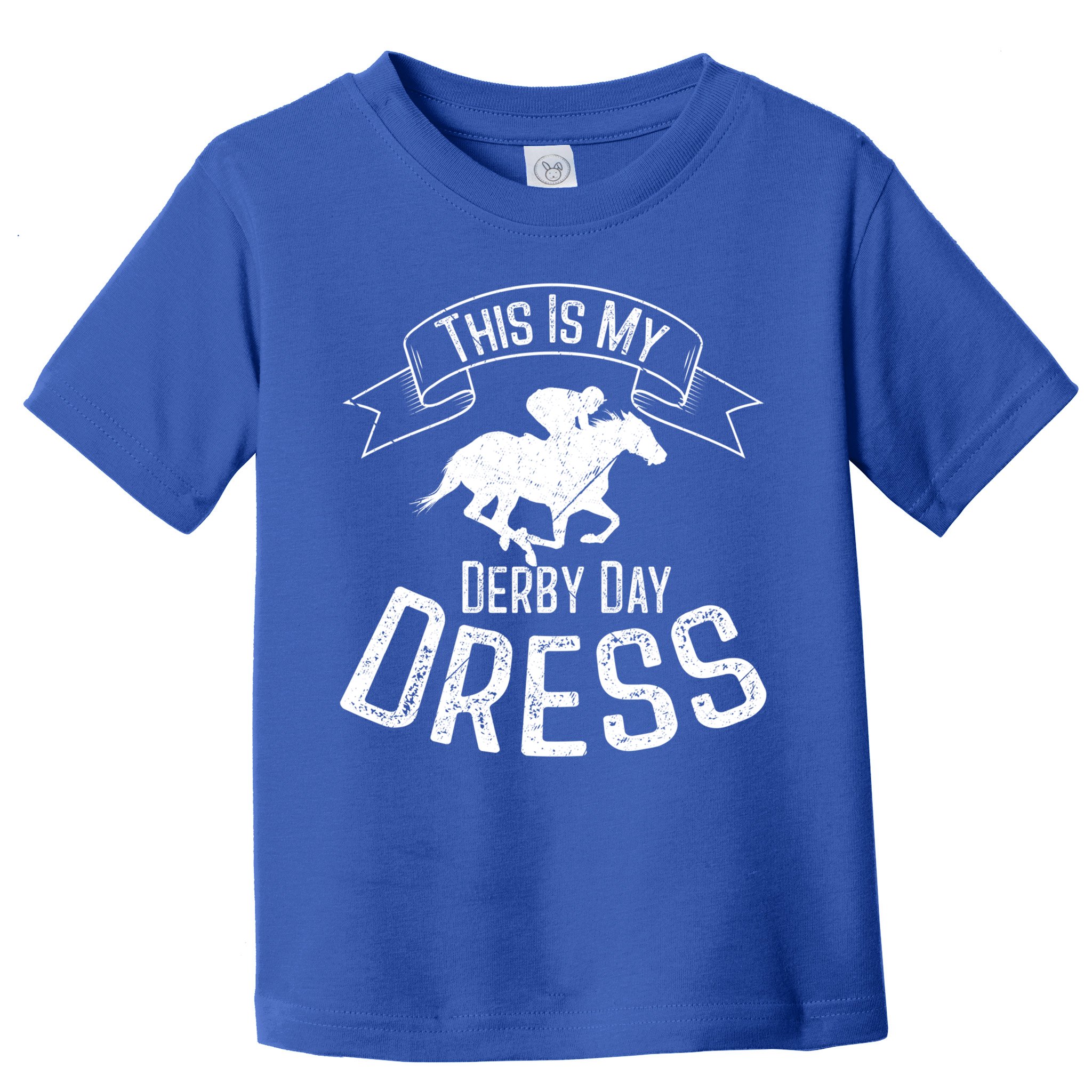 Funny Classic Horse Kentucky This Is My Derby Day Dress Gift Toddler T-Shirt