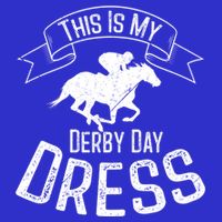 Funny Classic Horse Kentucky This Is My Derby Day Dress Gift Zip Tote Bag
