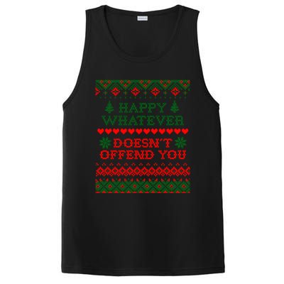 Funny Christmas Happy Whatever PosiCharge Competitor Tank