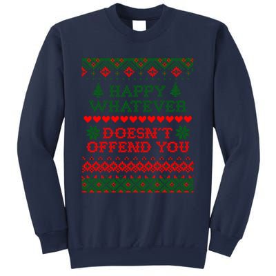 Funny Christmas Happy Whatever Sweatshirt