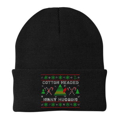 Funny Cotton Headed Ninny Muggins Elf Christmas Beanie