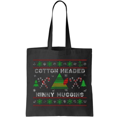 Funny Cotton Headed Ninny Muggins Elf Christmas Bag