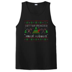 Funny Cotton Headed Ninny Muggins Elf Christmas PosiCharge Competitor Tank