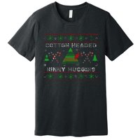 Funny Cotton Headed Ninny Muggins Elf Christmas Premium T-Shirt