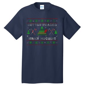 Funny Cotton Headed Ninny Muggins Elf Christmas Tall T-Shirt