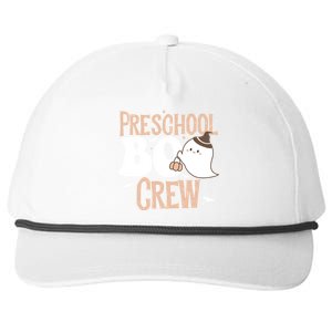 Funny Cute Halloween Preschool Boo Crew Costume Teacher Gift Snapback Five-Panel Rope Hat