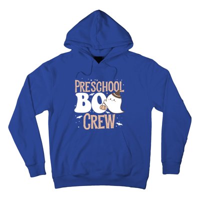 Funny Cute Halloween Preschool Boo Crew Costume Teacher Gift Hoodie