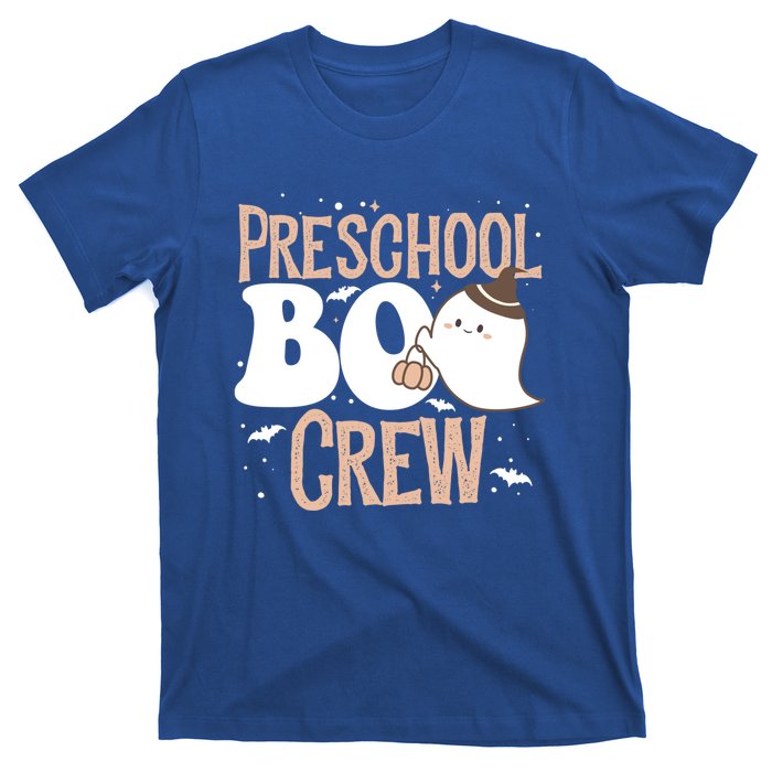 Funny Cute Halloween Preschool Boo Crew Costume Teacher Gift T-Shirt