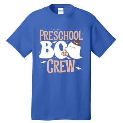 Funny Cute Halloween Preschool Boo Crew Costume Teacher Gift Tall T-Shirt