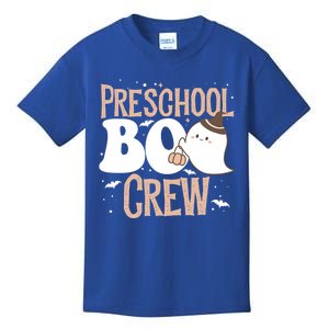 Funny Cute Halloween Preschool Boo Crew Costume Teacher Gift Kids T-Shirt