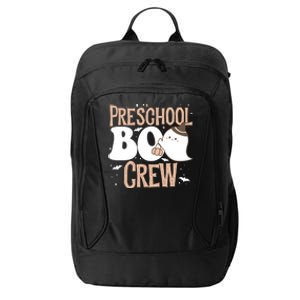 Funny Cute Halloween Preschool Boo Crew Costume Teacher Cool Gift City Backpack