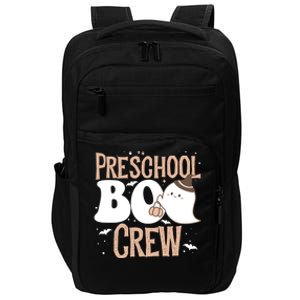 Funny Cute Halloween Preschool Boo Crew Costume Teacher Cool Gift Impact Tech Backpack