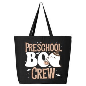 Funny Cute Halloween Preschool Boo Crew Costume Teacher Cool Gift 25L Jumbo Tote