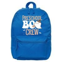 Funny Cute Halloween Preschool Boo Crew Costume Teacher Cool Gift 16 in Basic Backpack