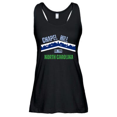 Flag Chapel Hill North Carolina Nc Vintage Ladies Essential Flowy Tank