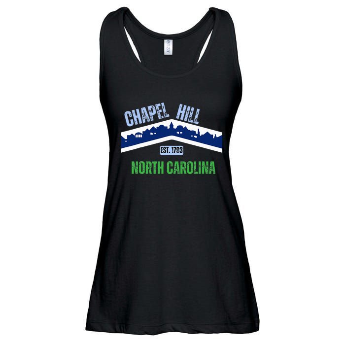 Flag Chapel Hill North Carolina Nc Vintage Ladies Essential Flowy Tank