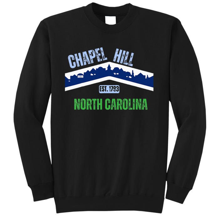 Flag Chapel Hill North Carolina Nc Vintage Tall Sweatshirt