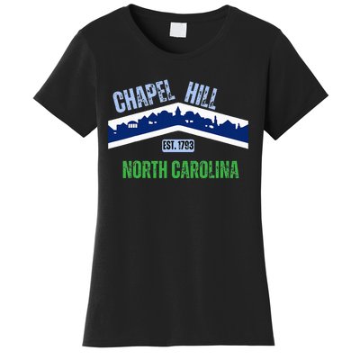 Flag Chapel Hill North Carolina Nc Vintage Women's T-Shirt