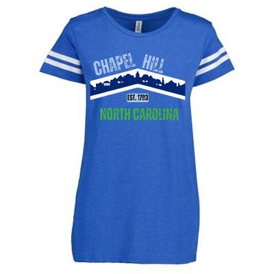 Flag Chapel Hill North Carolina Nc Vintage Enza Ladies Jersey Football T-Shirt