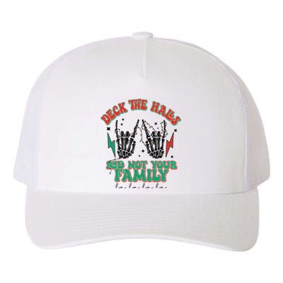 Funny Christmas Happy Holidays Yupoong Adult 5-Panel Trucker Hat