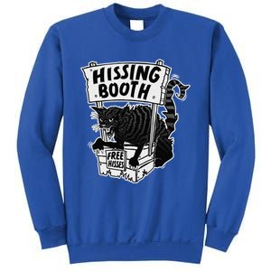 Funny Cat Hissing Booth For Cat Moms And Cat Dads Cool Gift Sweatshirt