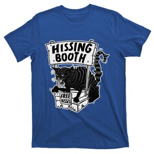 Funny Cat Hissing Booth For Cat Moms And Cat Dads Cool Gift T-Shirt