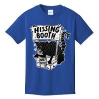 Funny Cat Hissing Booth For Cat Moms And Cat Dads Cool Gift Kids T-Shirt