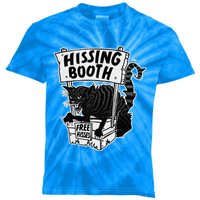 Funny Cat Hissing Booth For Cat Moms And Cat Dads Cool Gift Kids Tie-Dye T-Shirt