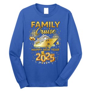 Family Cruise Happy New Year Decorations 2025 New Year Trip Cool Gift Long Sleeve Shirt