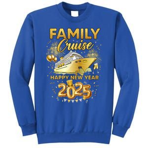 Family Cruise Happy New Year Decorations 2025 New Year Trip Cool Gift Sweatshirt