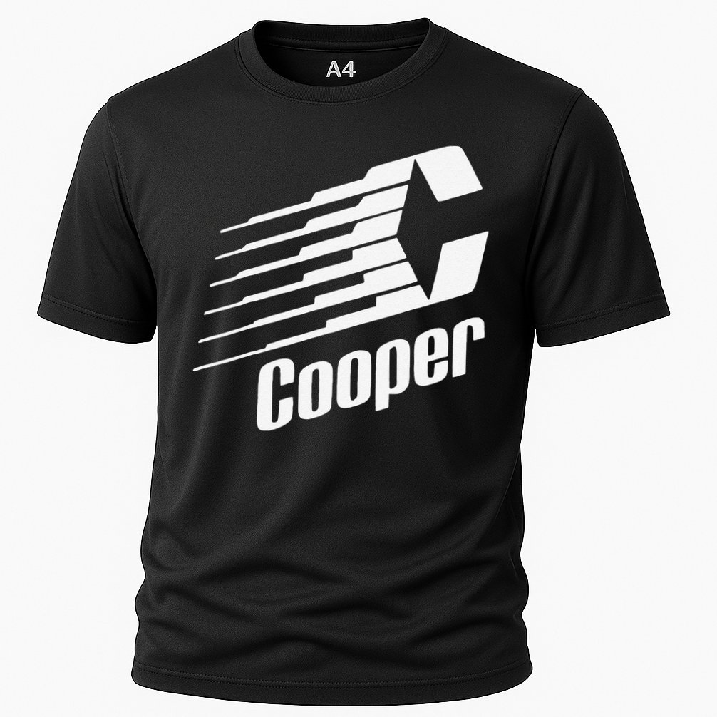 Funny Coopers Hockey Retro Player Sports Lovers Cooling Performance Crew T-Shirt