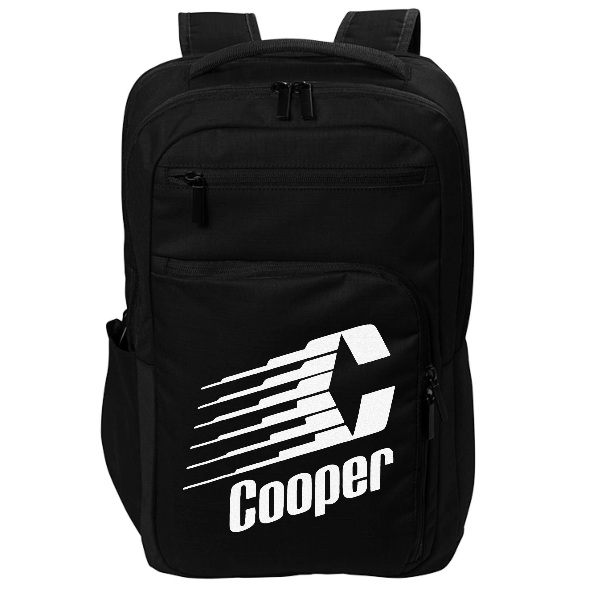 Funny Coopers Hockey Retro Player Sports Lovers Impact Tech Backpack