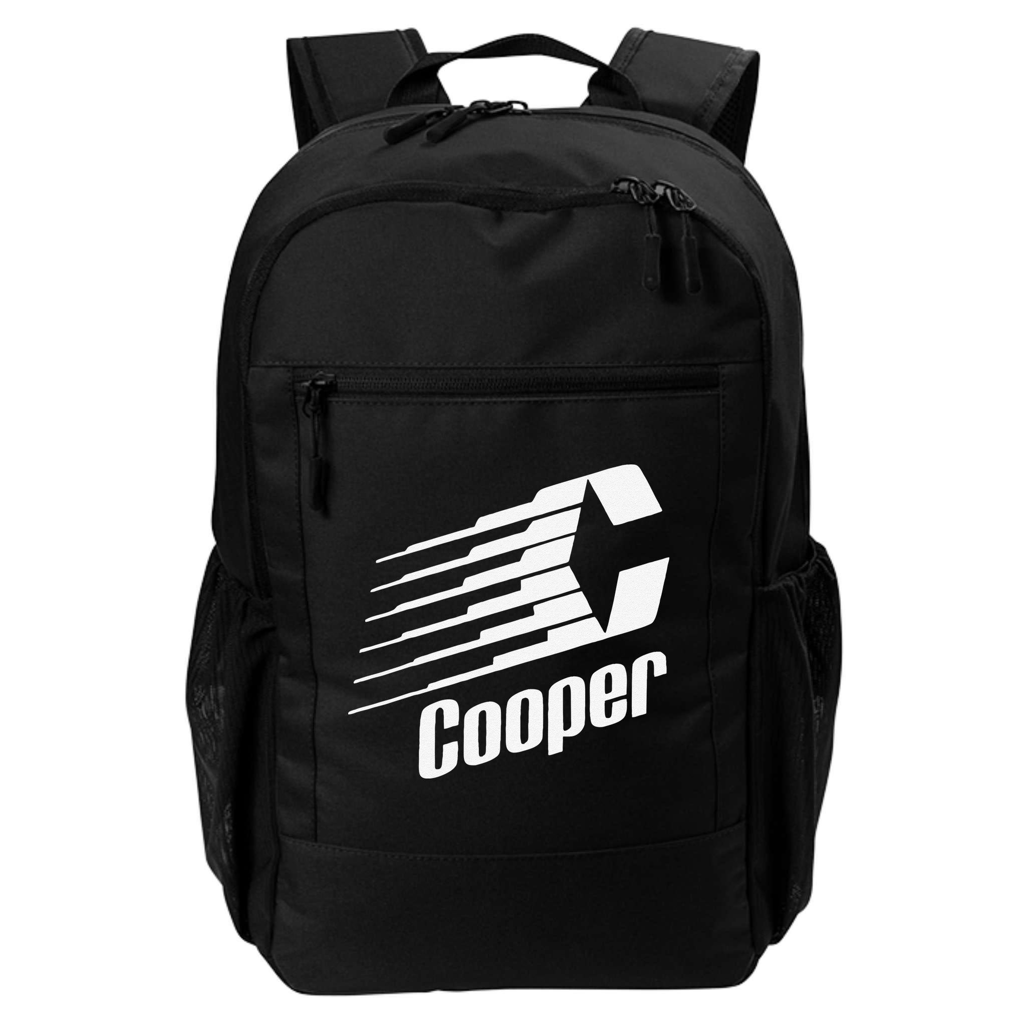 Funny Coopers Hockey Retro Player Sports Lovers Backpack