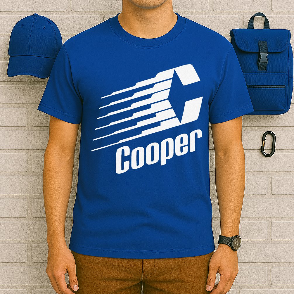 Funny Coopers Hockey Retro Player Sports Lovers T-Shirt