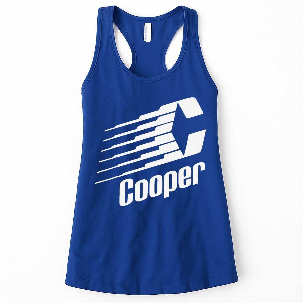 Funny Coopers Hockey Retro Player Sports Lovers Womens Tank Top
