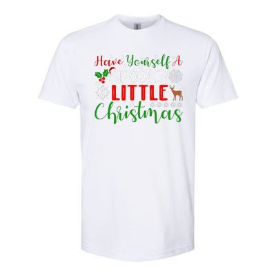 Funny Christmas Have Yourself A Spooky Little Christmas Spooky Goth Merry Christ Softstyle CVC T-Shirt