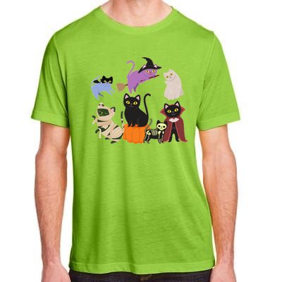 Funny Cute Halloween Costume Cats Kitties Adult ChromaSoft Performance T-Shirt