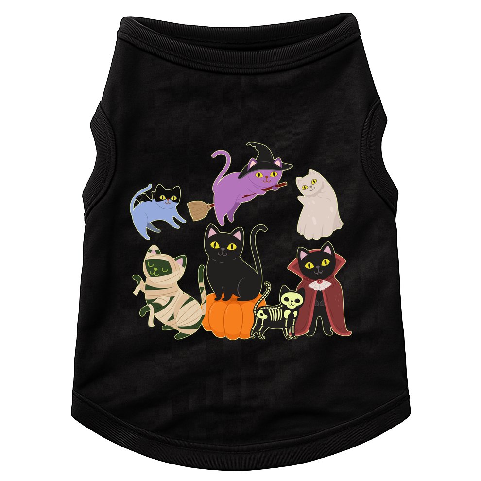 Funny Cute Halloween Costume Cats Kitties Doggie Tank
